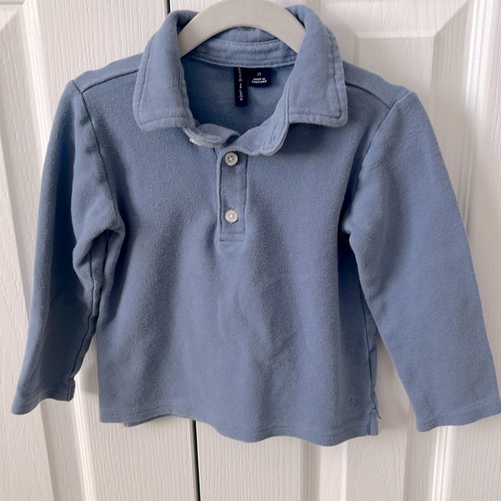 Janie and Jack long sleeve polo